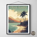 Virgin Islands National Park Vintage Poster - GroovyGrove