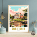 Charlottesville Virginia Poster - GroovyGrove