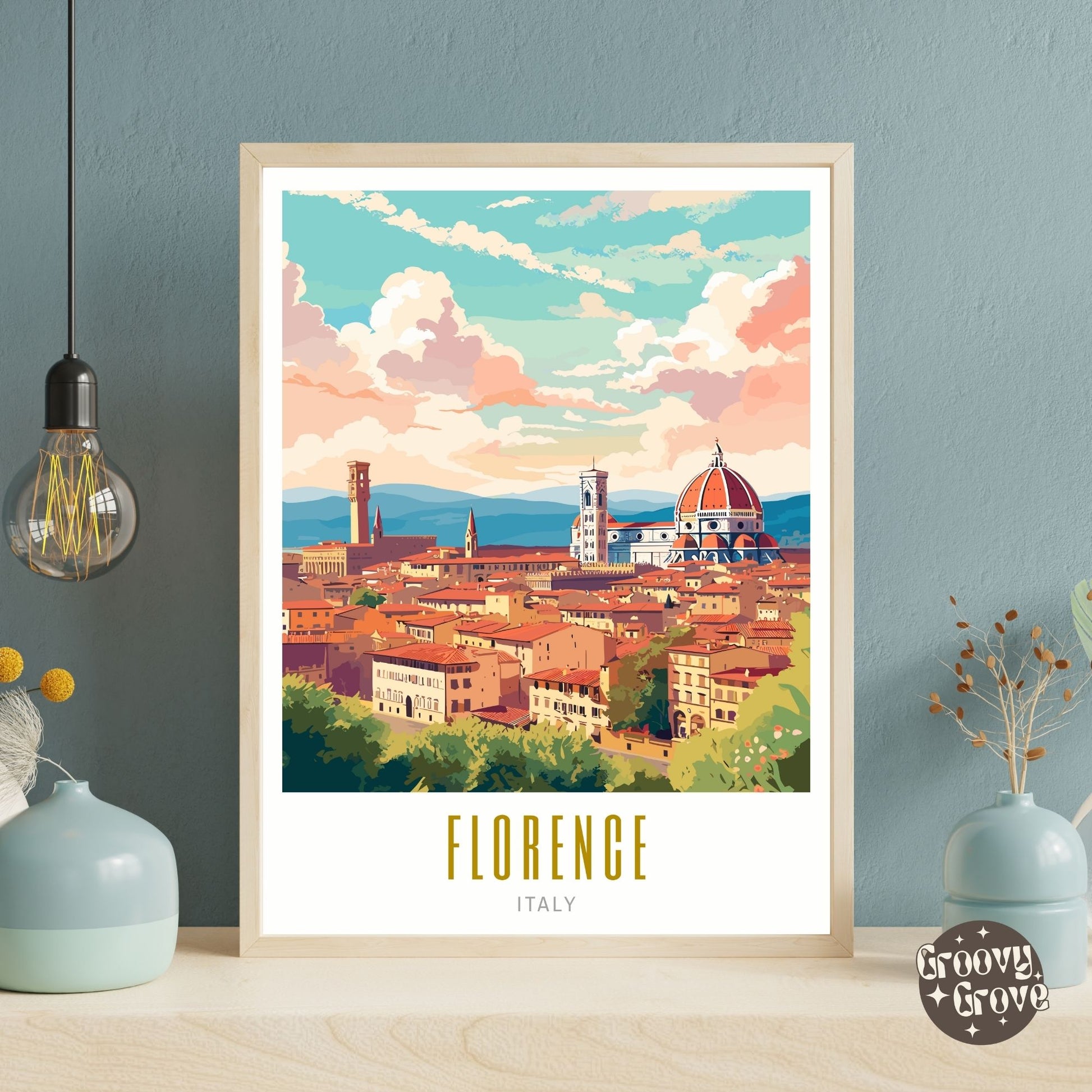 Florence Italy Poster - GroovyGrove