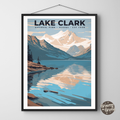 Lake Clark National Park Vintage Poster - GroovyGrove