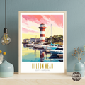 Hilton Head South Carolina Poster - GroovyGrove