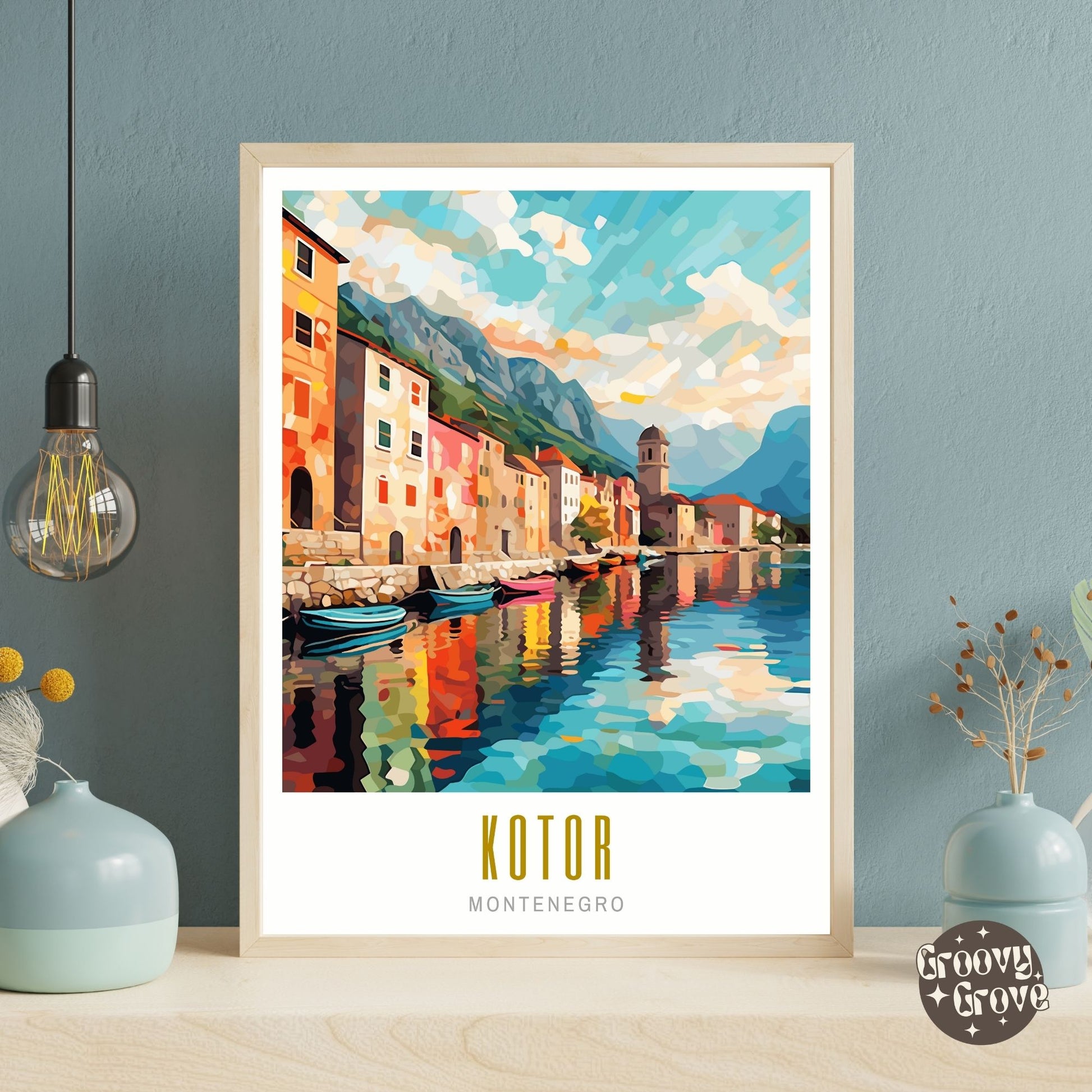 Kotor Montenegro Poster - GroovyGrove