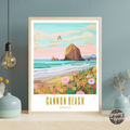 Cannon Beach Oregon Poster - GroovyGrove