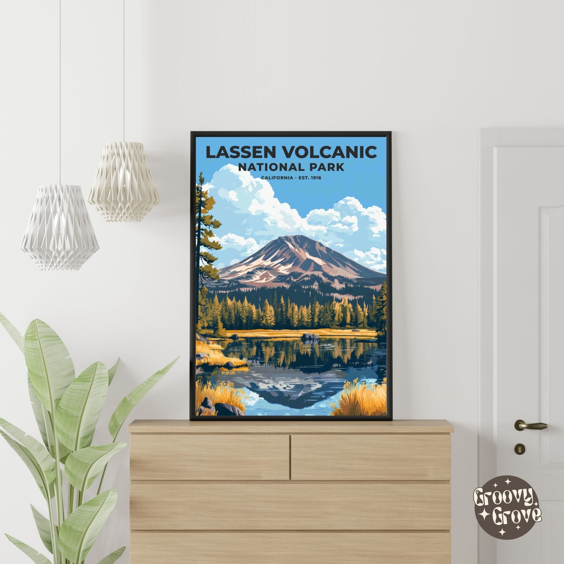 Lassen Volcanic National Park Poster - GroovyGrove