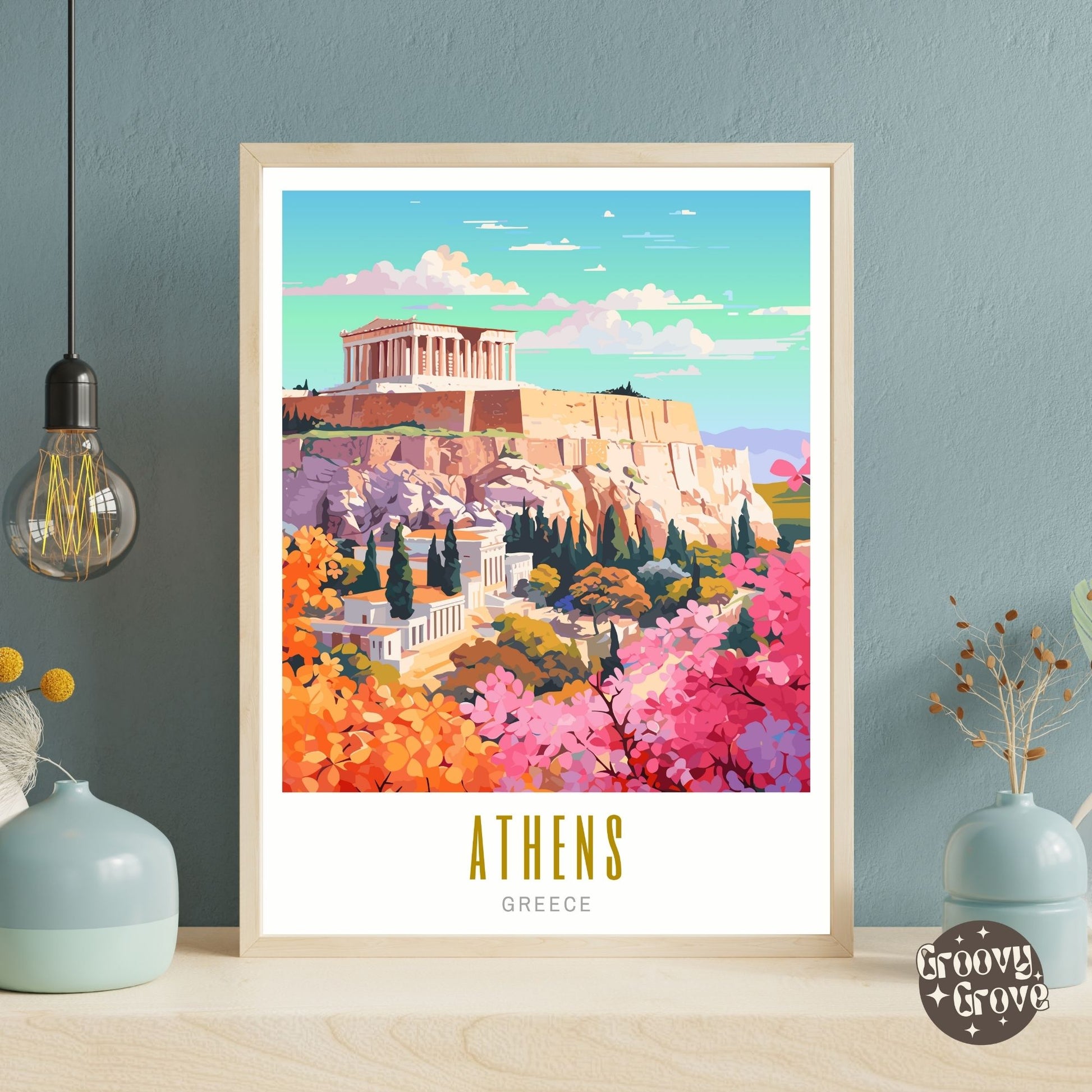 Athens Greece Poster - GroovyGrove