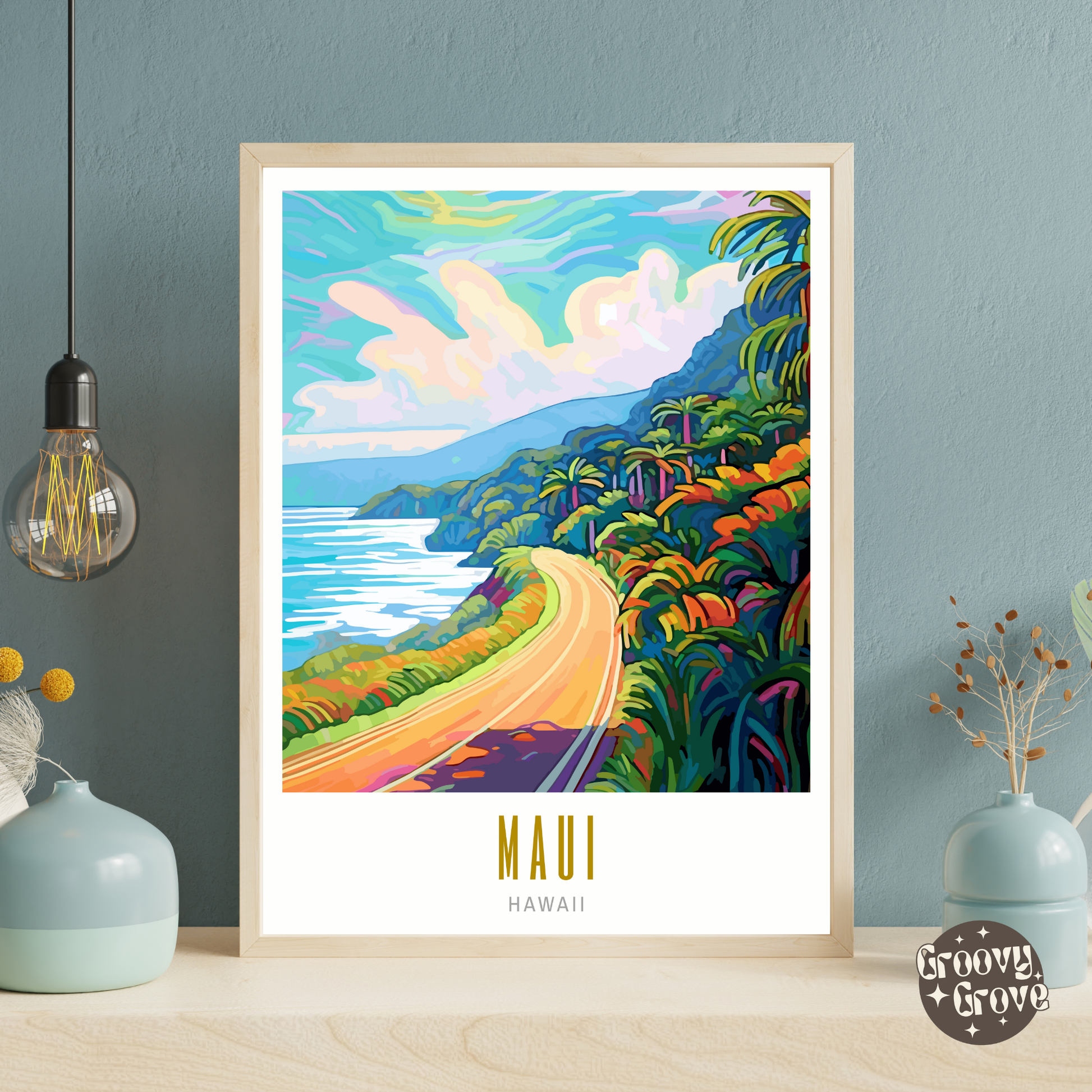 Maui Hawaii Poster - GroovyGrove