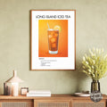 Long Island Iced Tea Retro Cocktail Poster - GroovyGrove