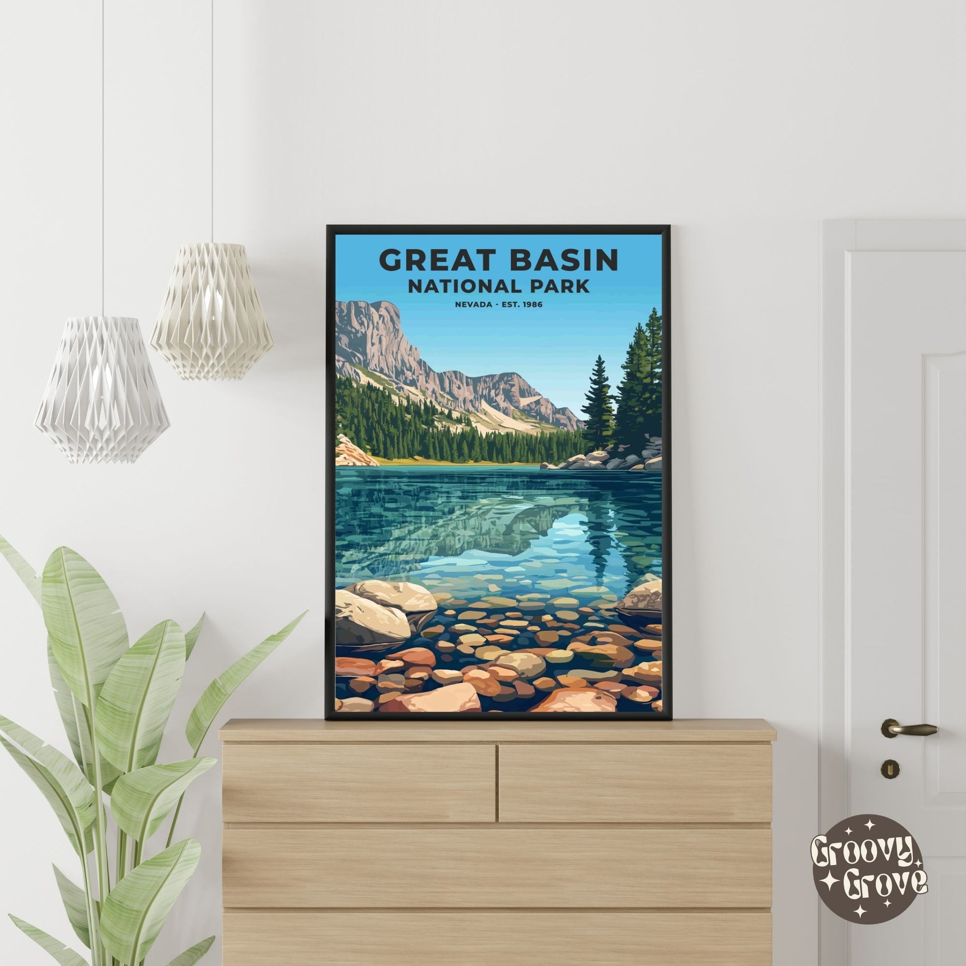 Great Basin National Park Poster - GroovyGrove