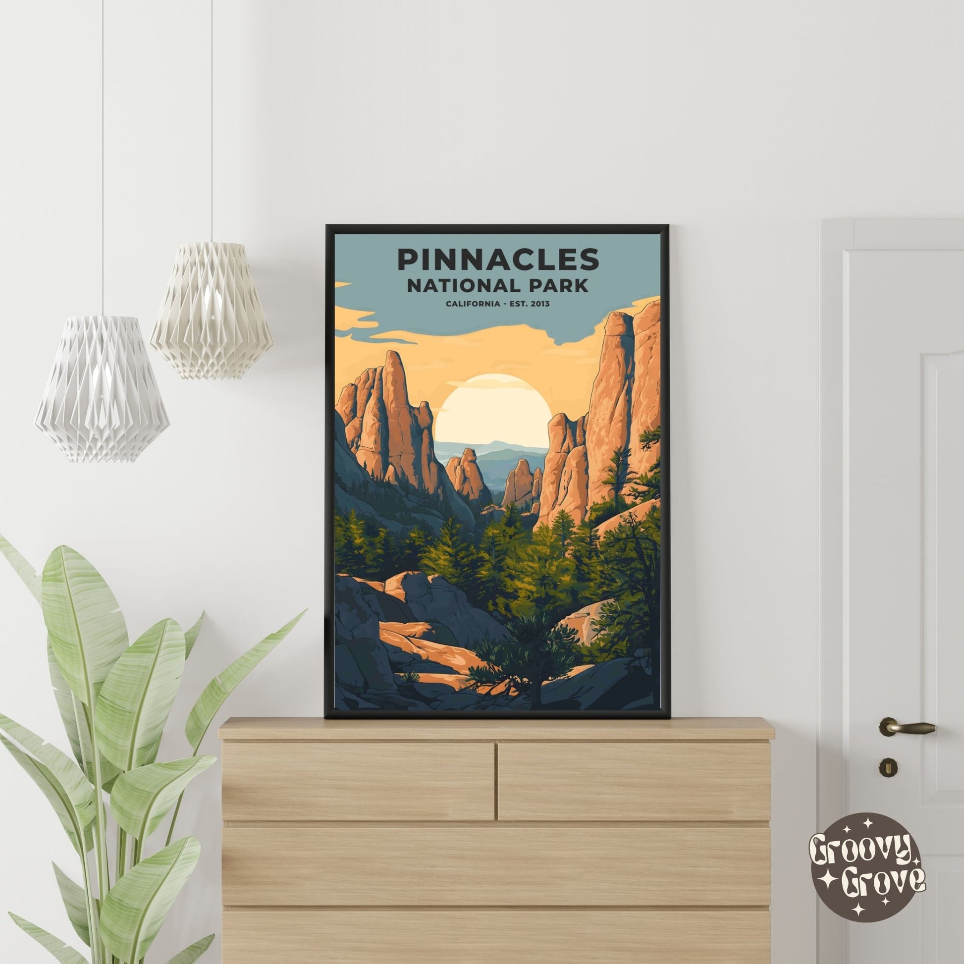 Pinnacles National Park Poster - GroovyGrove