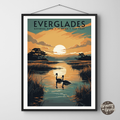 Everglades National Park Vintage Poster - GroovyGrove