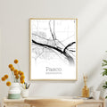 Pasco Washington City Map Poster - GroovyGrove