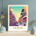 New Orleans Louisiana Poster - GroovyGrove