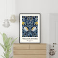 Blue Flowers 1874 William Morris Poster - GroovyGrove