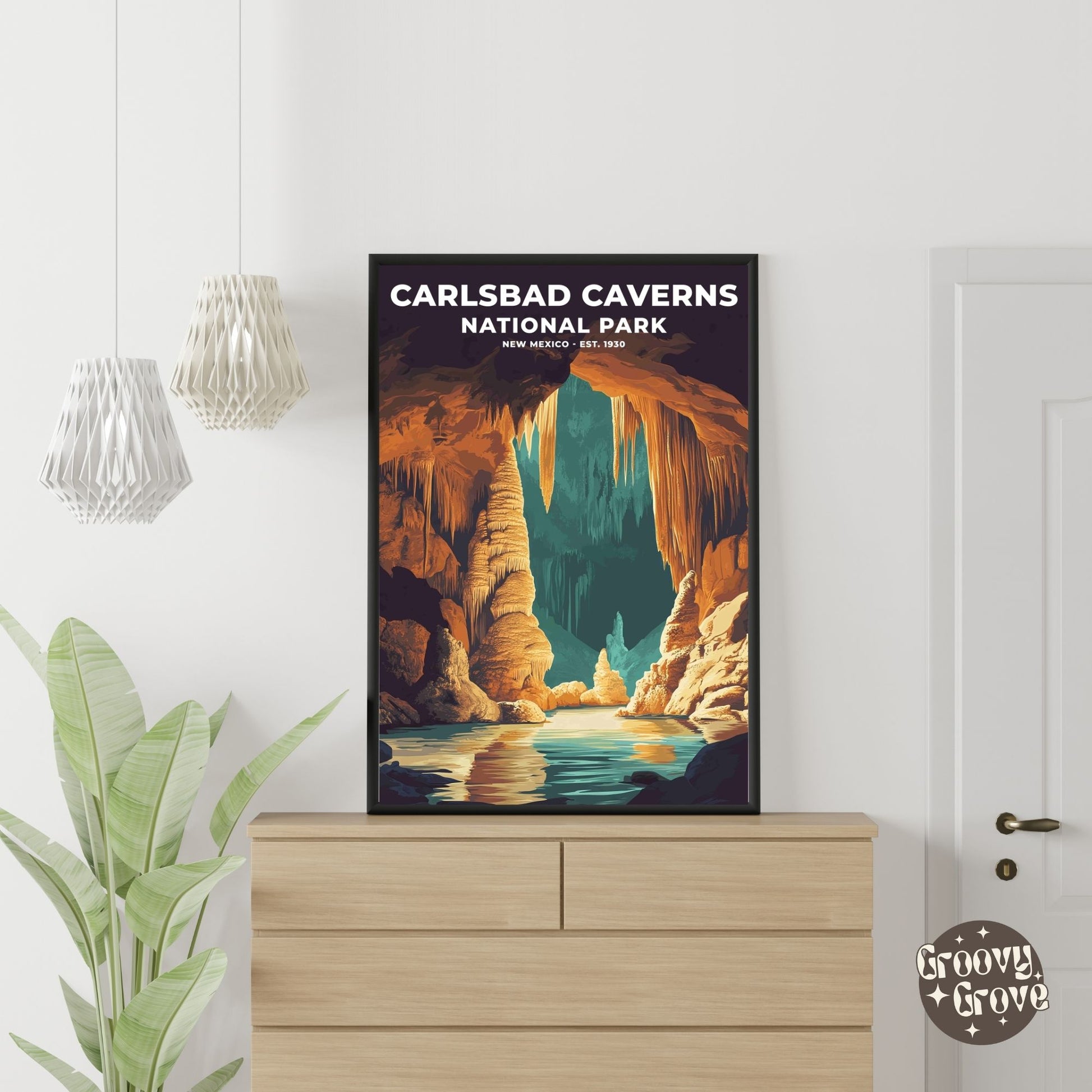 Carlsbad Caverns National Park Poster - GroovyGrove