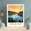 Bainbridge Island Washington Poster - GroovyGrove