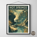 Hot Springs National Park Vintage Poster - GroovyGrove