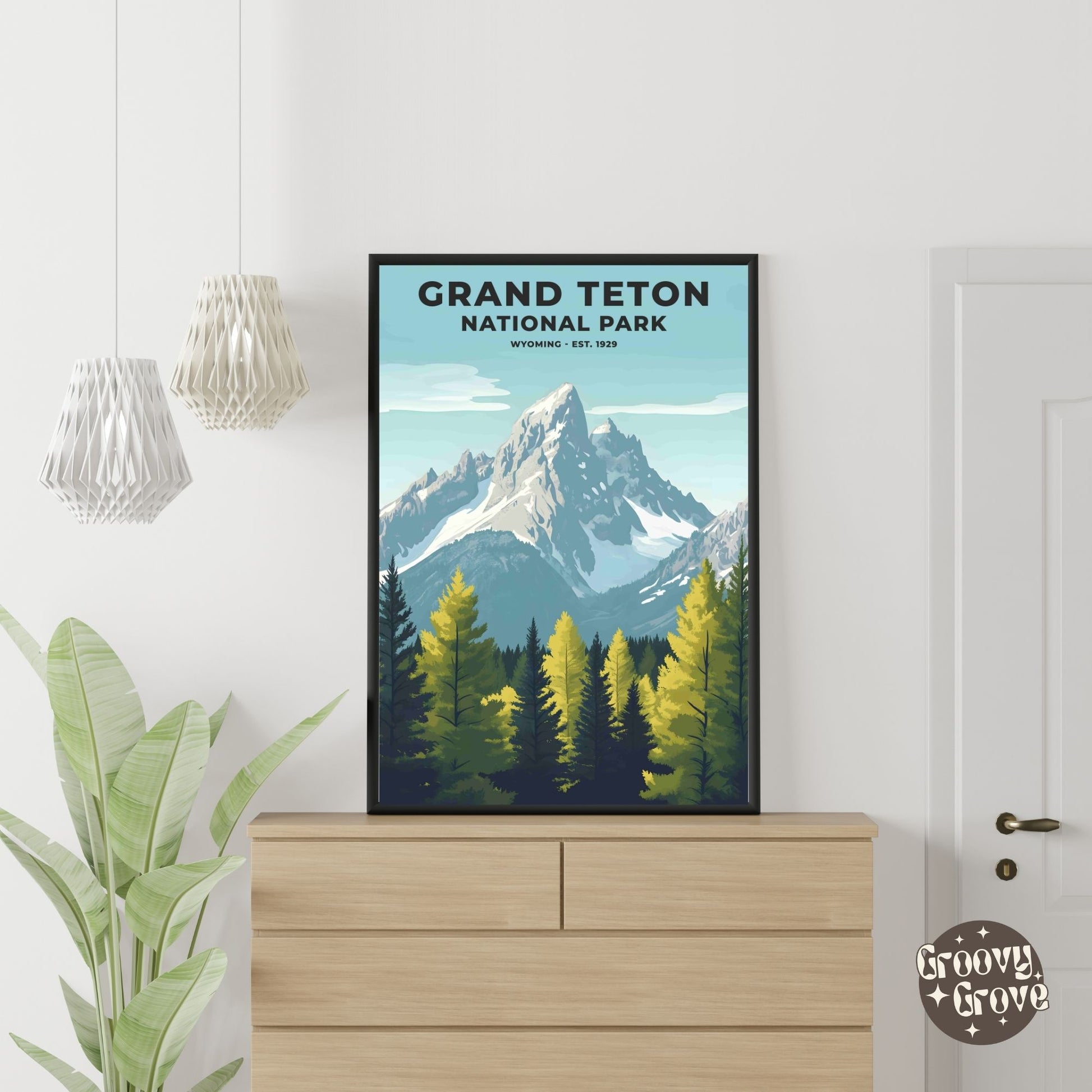 Grand Teton National Park Poster - GroovyGrove