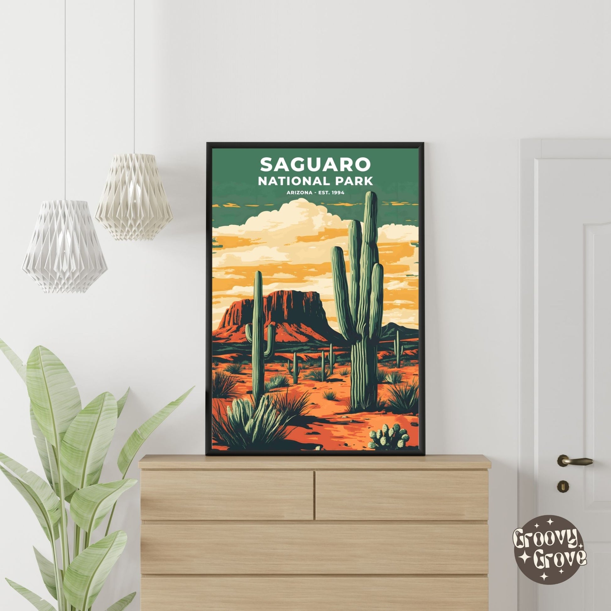 Saguaro National Park Poster - GroovyGrove