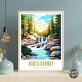 North Conway New Hampshire Poster - GroovyGrove