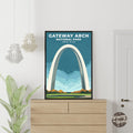 Gateway Arch National Park Poster - GroovyGrove