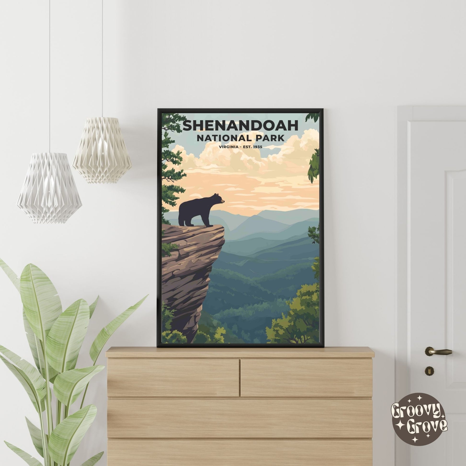 Shenandoah National Park Poster - GroovyGrove