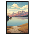 Lake Clark National Park Retro Poster - GroovyGrove