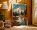 Lassen Volcanic National Park Retro Poster - GroovyGrove