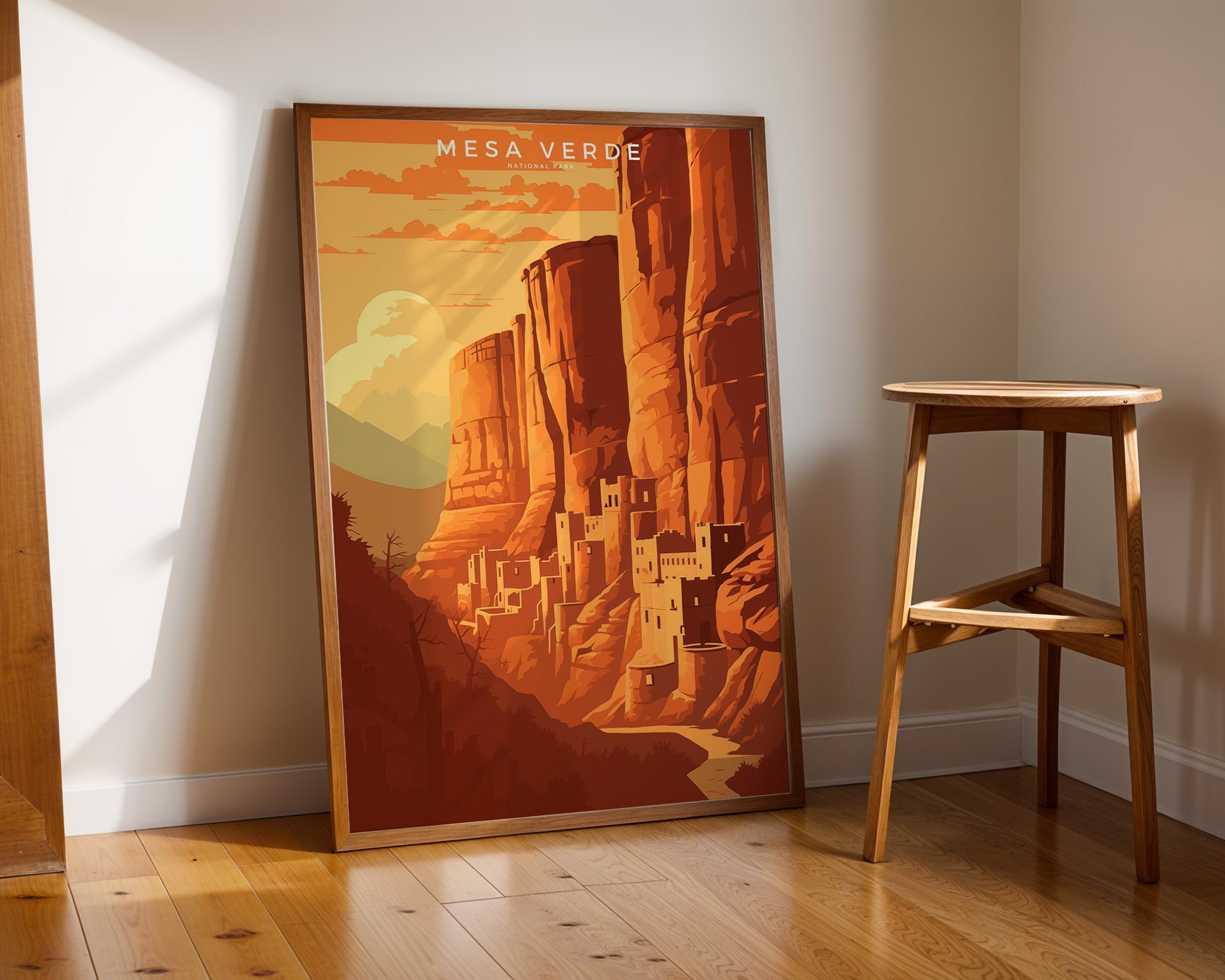 Mesa Verde National Park Retro Poster - GroovyGrove