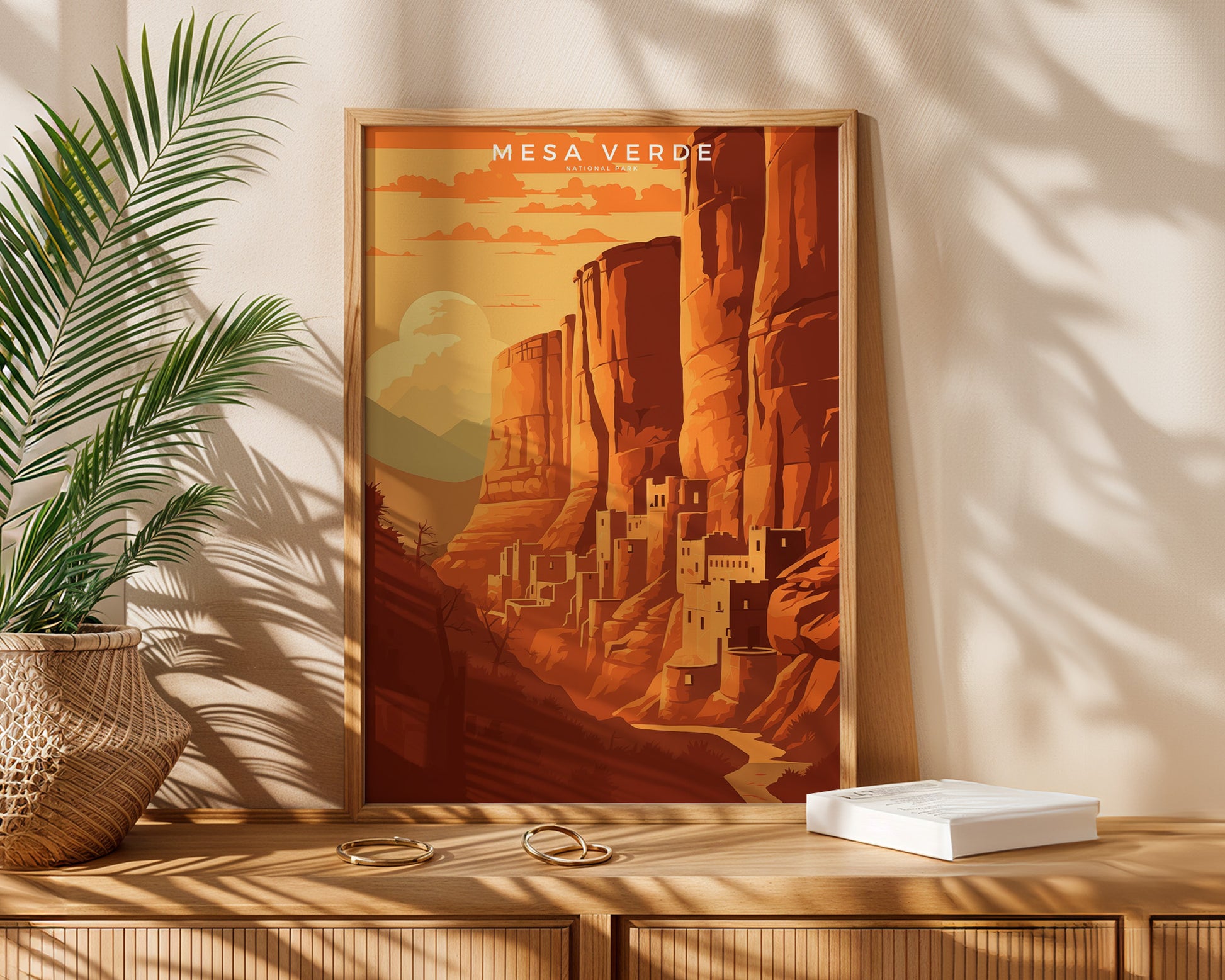 Mesa Verde National Park Retro Poster - GroovyGrove