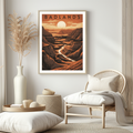 Badlands National Park Vintage Poster - GroovyGrove