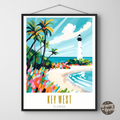 Key West Florida Poster - GroovyGrove