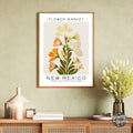 New Mexico Flower Market Poster - GroovyGrove