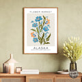 Alaska Flower Market Poster - GroovyGrove