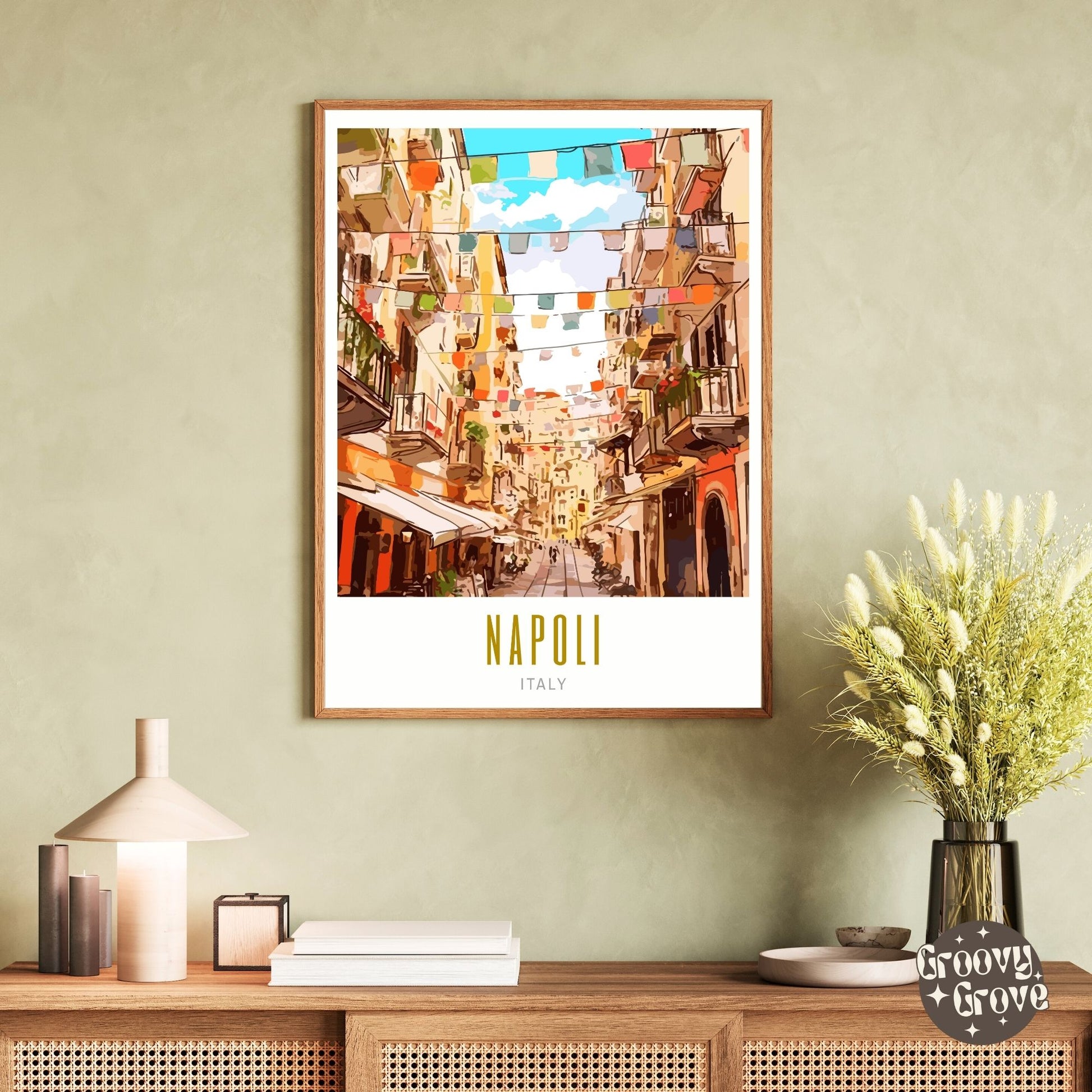 Napoli Italy Poster - GroovyGrove