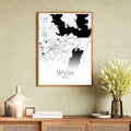 Wylie Texas City Map Poster - GroovyGrove