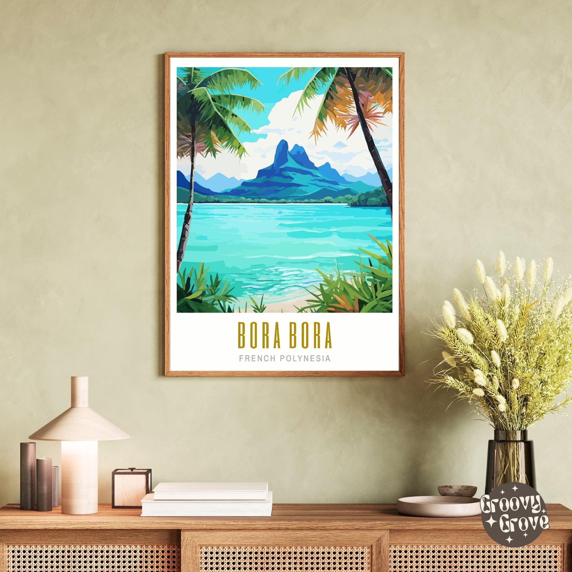 Bora Bora French Polynesia Poster - GroovyGrove