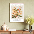 Missouri Flower Market Poster - GroovyGrove