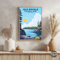 Isle Royale National Park Poster - GroovyGrove