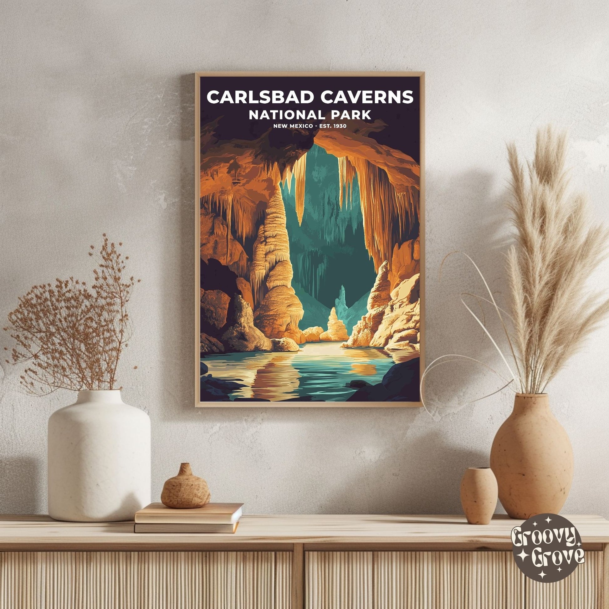 Carlsbad Caverns National Park Poster - GroovyGrove