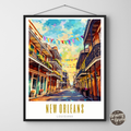 New Orleans Louisiana Poster - GroovyGrove