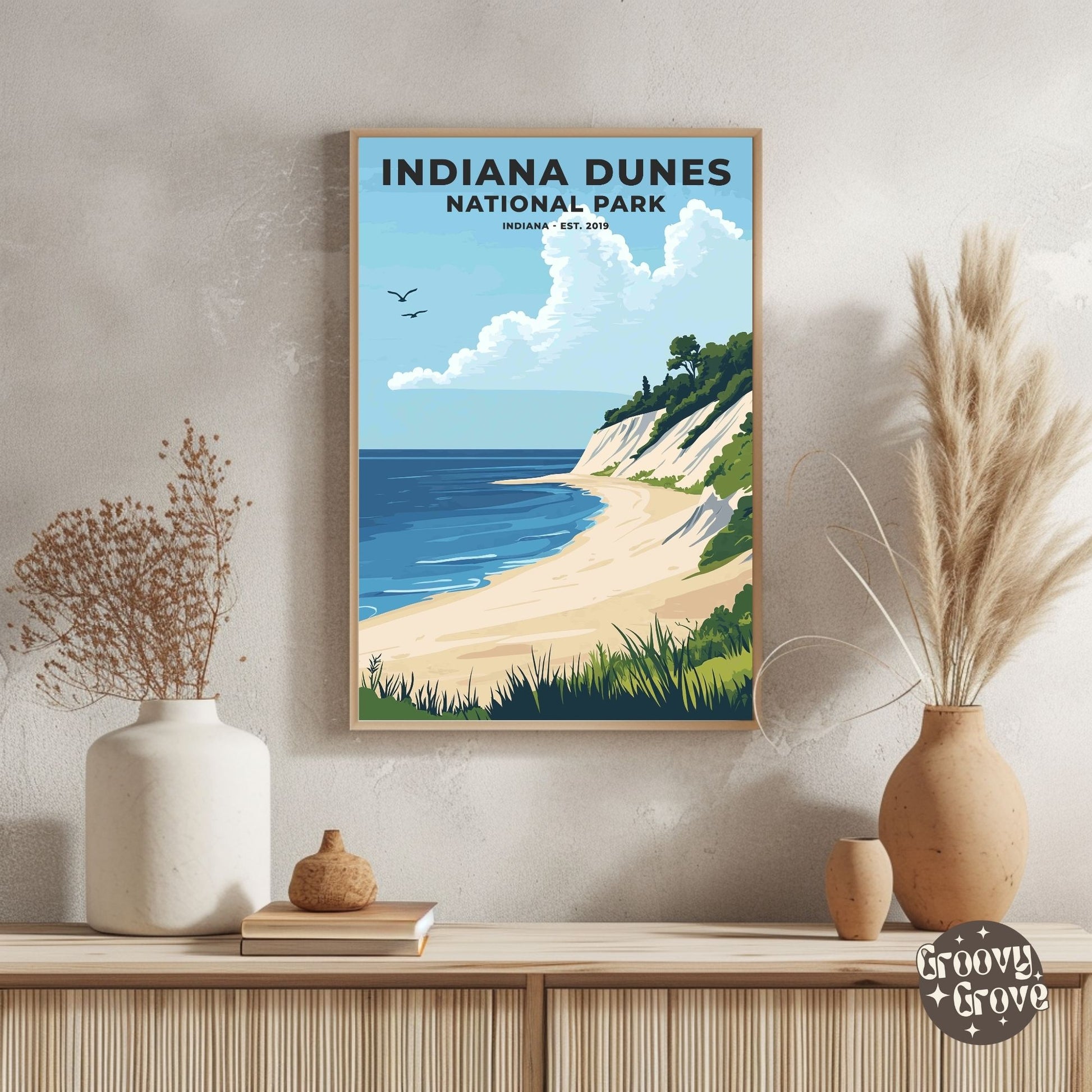 Indiana Dunes National Park Poster - GroovyGrove