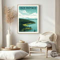 Isle Royale National Park Vintage Poster - GroovyGrove