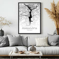 Alexandria Virginia City Map Poster - GroovyGrove