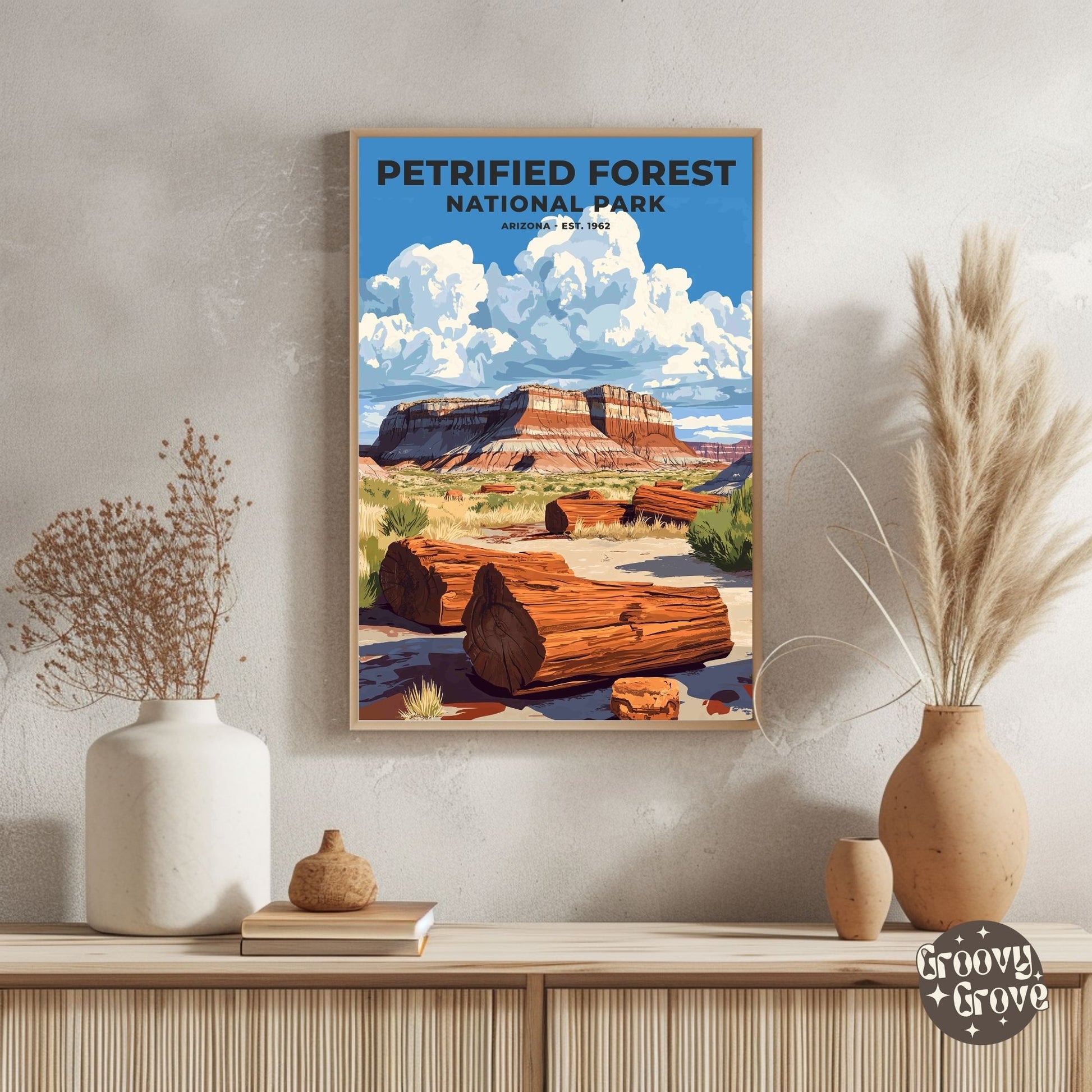 Petrified Forest National Park Poster - GroovyGrove