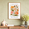 Delaware Flower Market Poster - GroovyGrove