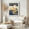 Denali National Park Vintage Poster - GroovyGrove