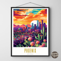 Phoenix Arizona Poster - GroovyGrove