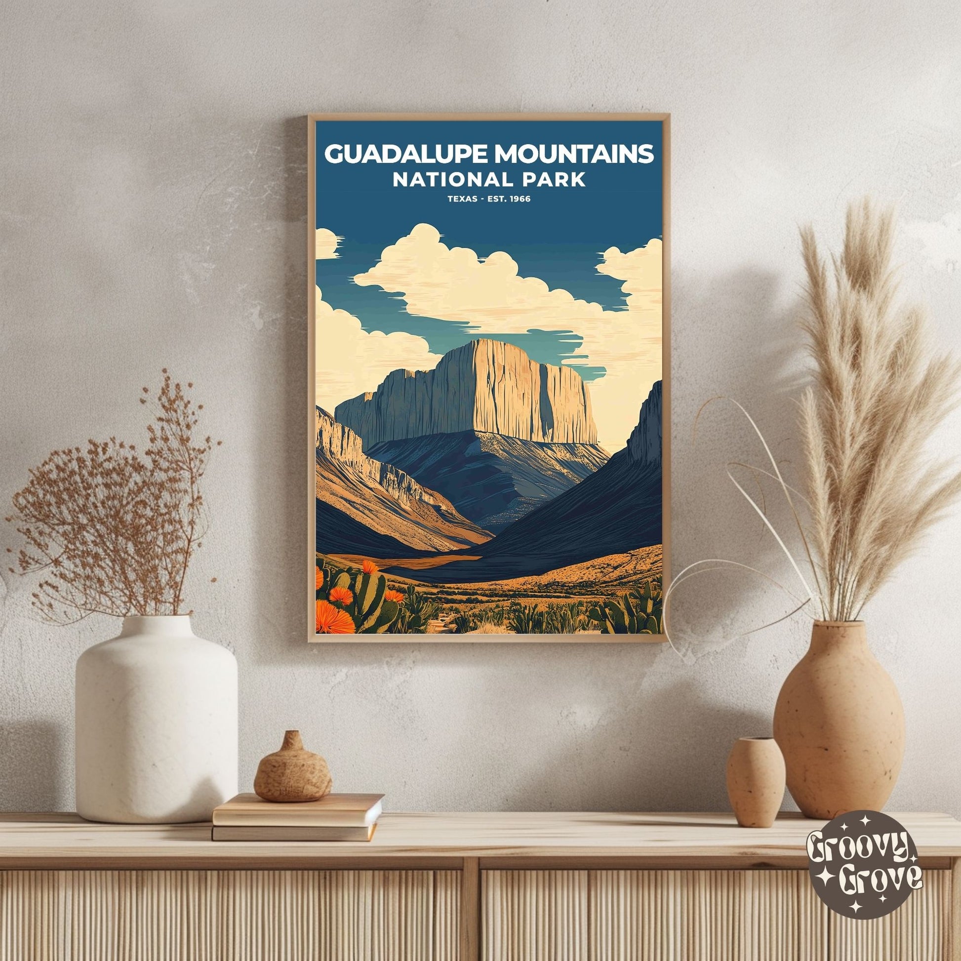 Guadalupe Mountains National Park Poster - GroovyGrove