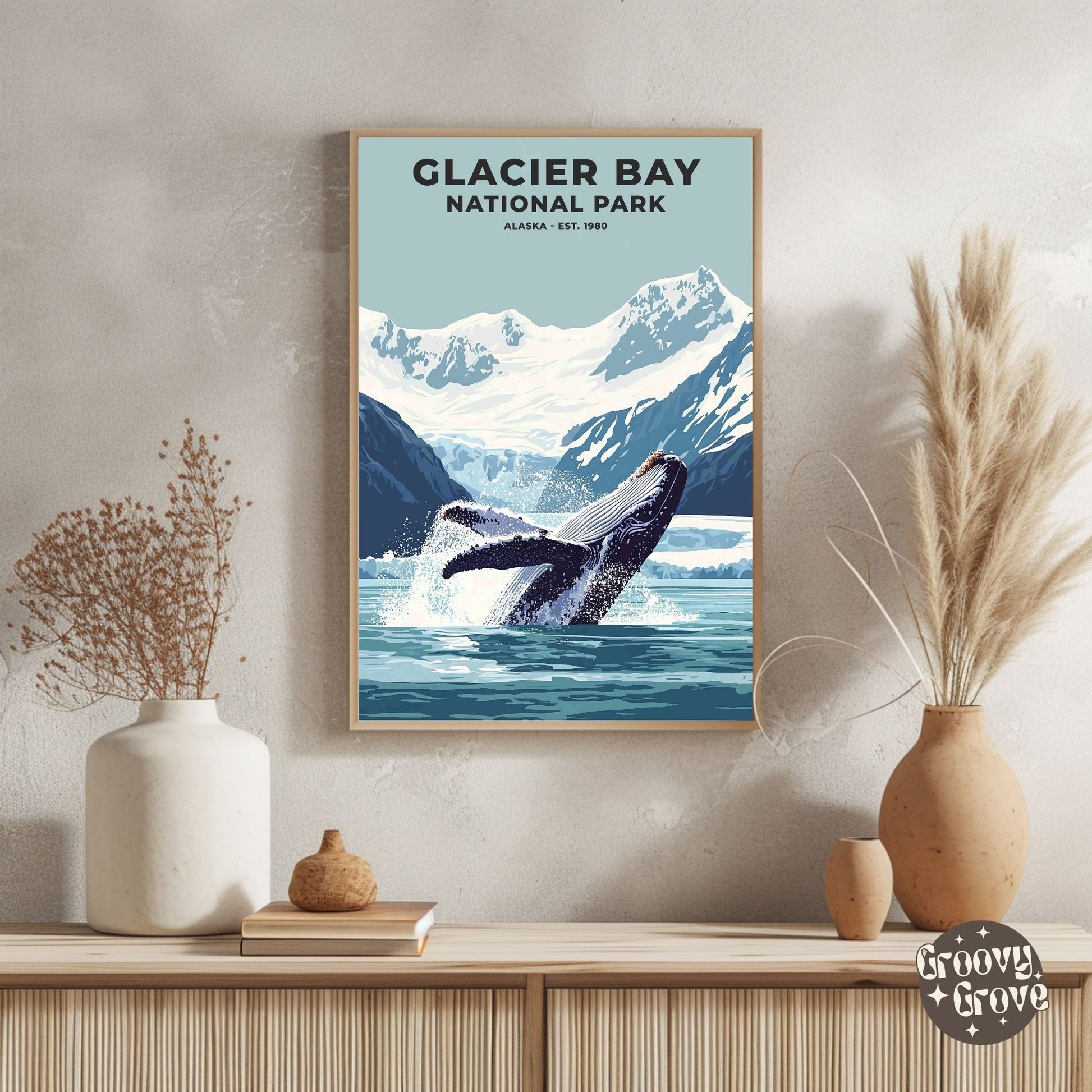 Glacier Bay National Park Poster - GroovyGrove