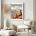 Canyonlands National Park Vintage Poster - GroovyGrove